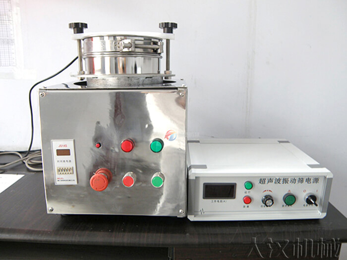 篩機+超聲波控制箱的200試驗篩展示圖